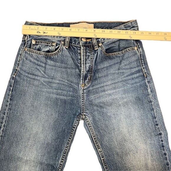 Marc by Marc Jacobs Annie Boyfriend Crop in Vintage Blue Whisker Wash Size 25 - Picture 3 of 12